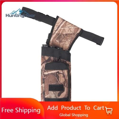Mini four-tube Quiver Camouflage Recurve Quiver Competitive Game Hunting Archery Equipment Bow and Arrow Quiver Bow & Arrow Bag
