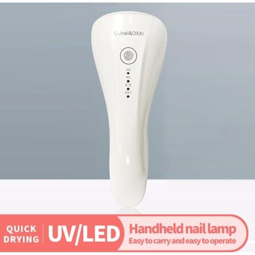 Handheld Nail Lamp Cordless 3 PCS LED Light Eyelash Fast Drying Mini Nail Dryer Rechargeable Manicure Lamp Travel Tools lampara