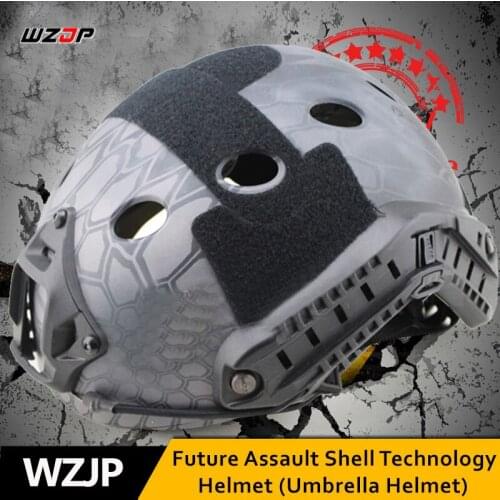 WZJP Tactical Fast Helmet Airsoft Military Adjustable CS Dial Pararescue Jump Protective Ops-Core Cycling Paintball Cosplay
