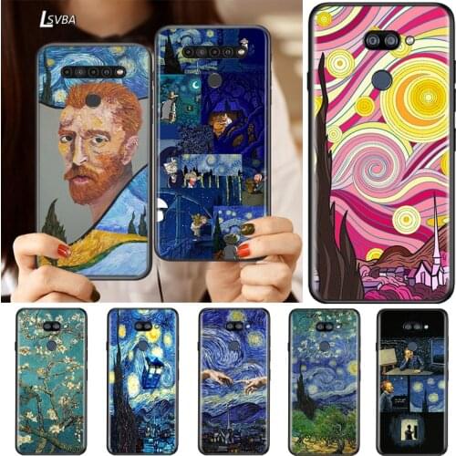 Van Gogh Starry Night For LG K92 K62 K52 K42 K31 K22 K71 K61 K51S K41S K30 K20 G8 G8S G8X ThinQ Silicone Phone Case