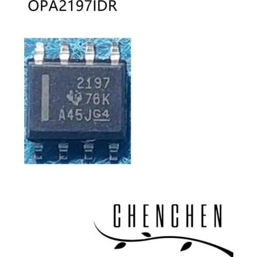 10pcs/lot OPA2197IDR OPA2197ID OPA2197 2197 SOP-8 100% New Original