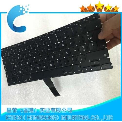 20pcs/lot Brand New A1369 A1466 French FR Keyboard For Apple Macbook Air 13'' A1466 A1369 Keyboard French Standard 2011-2015