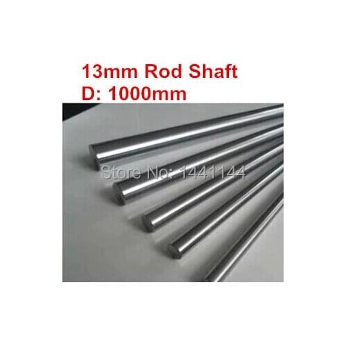 4pcs 13mm hardened linear shaft Dia 13mm - 1000mm Chrome Precision Hardened Rod shaft Linear Round