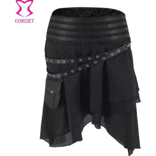 Amer2C10 Women's Leather Skirts