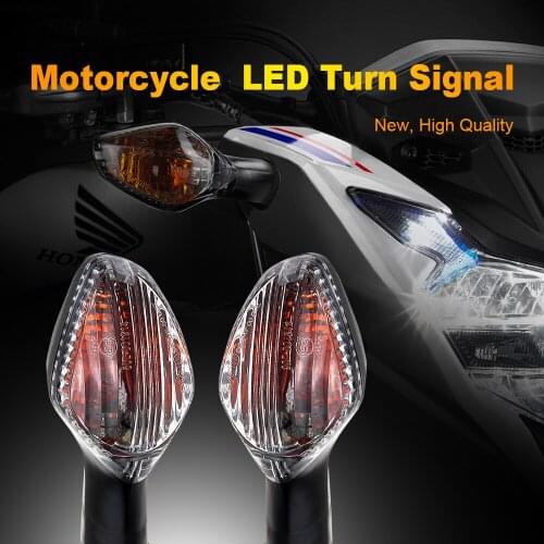 For HONDA NC700 NC750 S/X CTX700 NC700X CB500F/X CB650F CBR400/500R Turn Signal LED Indicators Light Motorcycle Front/Rear