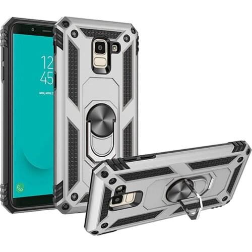 For Samsung Galaxy J6 2018 Case Magnet Car Ring Stand Holder Cover for Samsung J6 2018 GalaxyJ62018 J600F/DS Coque funda capa