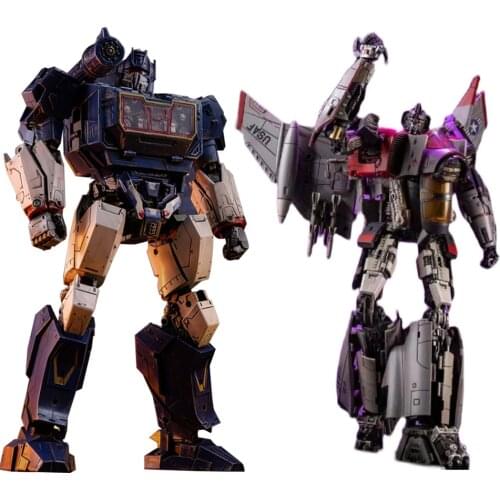 Transformation Thunder Warrior SX01 SX-01 SX-02 Soundwave Blitzwing Plane With Light Triplechanger G1 SPL55 Action Figure
