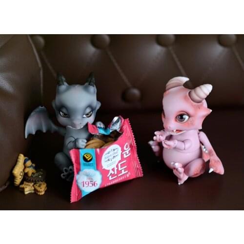 HeHeBJD 1/8 MilchDragon Rot ( Ver.2 ) Ashes hot bjd art dolls baby dolls free eyes free shipping