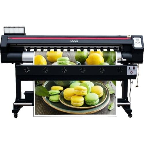 Good Cheap Locor 1.6m Flex Printing Machine Large Format Plotter XP600 Vinyl Sticker Printer PVC Banner Poster Printing Machine