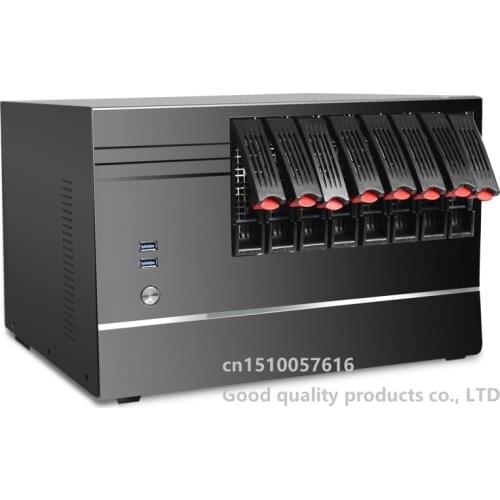 8-Bay NAS Case Support MicroATX Motherboard Full Eight Graphics IPFS Storage Hot Swap Personal Home MATX/ITX Storage Server