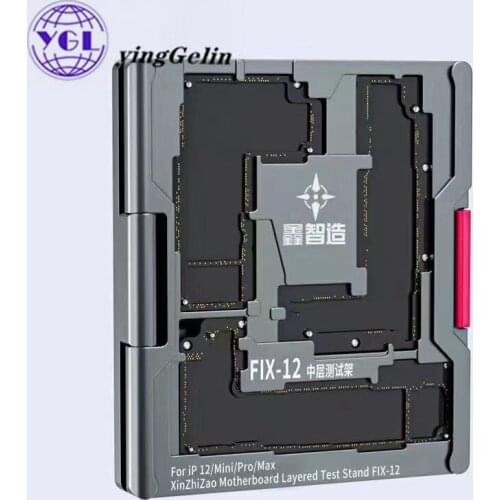 Xinzhizao Motherboard Layered Tester Fixture for iphone12 12mini 12 pro 12 pro max Logic Board Function Testing Holder