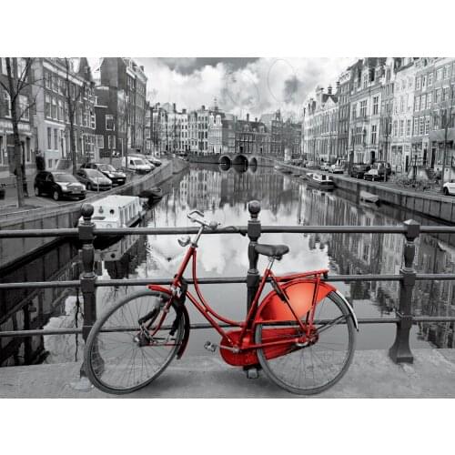 A11921 11CT/14CT/18CT/25CT/28CT oil scenery patterns Counted Cross Stitch DIY Cross Stitch Kits Embroidery Needlework Sets