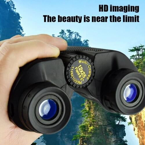 Mini Professional HD Binoculars Portable Telescope Powerful Micro-Vision Optics Scope for Outdoor Camping Hunting Tools
