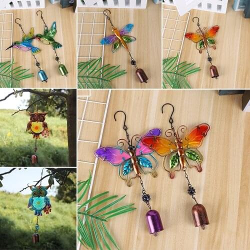 Bird Wind Chime For Wall Window Door Wind Bell Hanging Ornaments Vintage Home Campanula Decoration Handmade Crafts