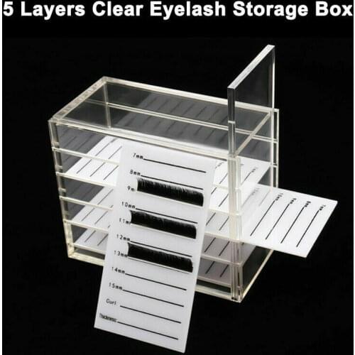 New Empty False Eyelash Care Storage Case Container Holder Compartment Tool