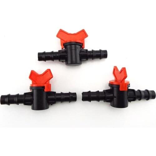 Garden Tap Connector Waterstop Cranes Valve Hose Pipe Splitter 16 PE Tube Water Watering 16mm Gardening Irrigation Adapter