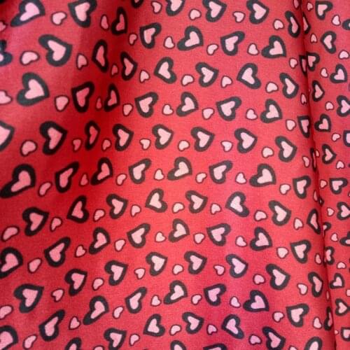 Craft fabric satin Glossy fabric Charmeuse sateen Polyester Tilda decoration scarf ribbon material