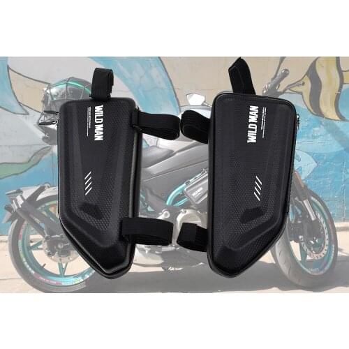 For BMW R1150GS R1150R R1200GS R1200R G650GS K1200R K1300R Motorcycle modified hard shell triangle side bag 2021 heatpin