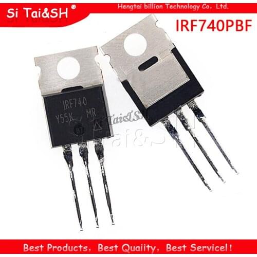 10pcs IRF740PBF TO220 IRF740 TO-220 IRF740P new and original