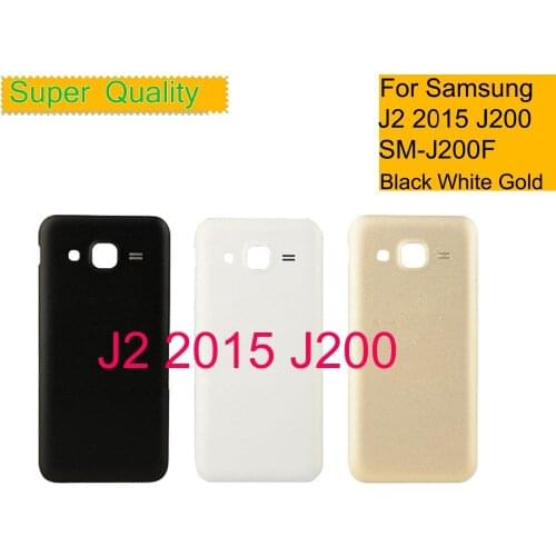 10Pcs/lot For Samsung Galaxy J2 2015 J200 J200F J200Y J200H Housing Battery Cover Back Cover Case Rear Door Chassis Housing