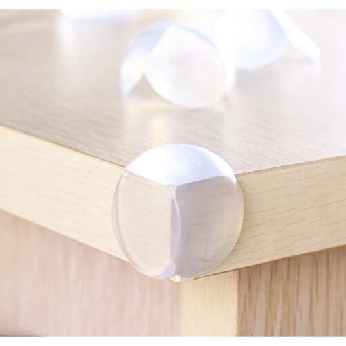 10Pcs/lot Child Baby Safety Silicone Protector Table Corner Edge Protection Cover Children Anticollision Edge & Corner Guards