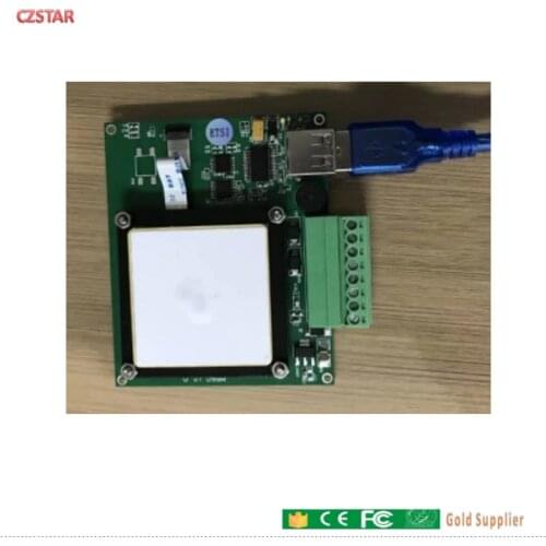 10cs Free dhl shipping PR9200 Desktop USB UHF RFID Reader writer 5cm-3m long rangeintegrated uhf RFID module reader free SDK