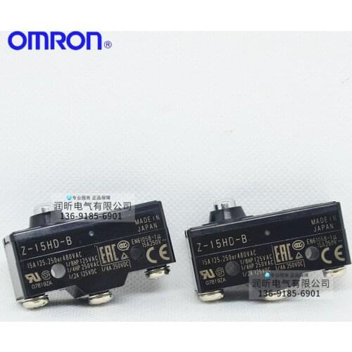 2 pieces of original authentic Omron micro-motion Z-15HD-B Z-15GD-B Z-15GL-B Z-15GL2-B Z-GK55-B