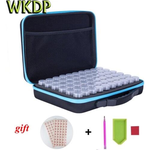 30/60pcs Storge Box Diamond Container For 5D DIY Diamond Painting Tools Kits Embroidery Accessories Woman Handbang