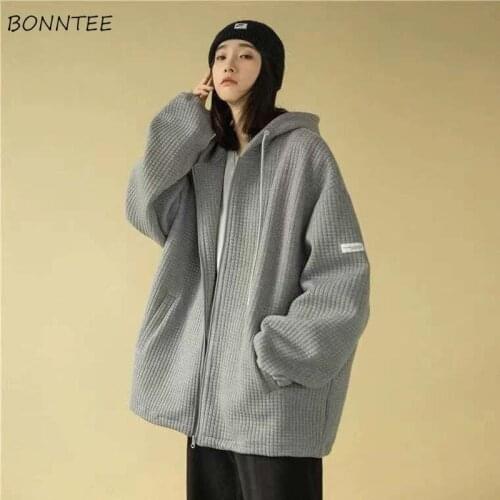 Basic Jackets Women Loose Daily Stylish Solid Spring Chic Vintage Simple Harajuku Clothing Korean Ladies Long-sleeved Streetwear