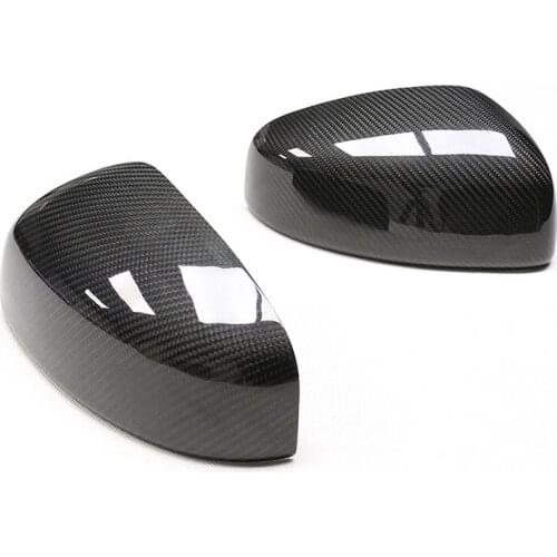 Real Carbon Fiber Side Rearview Mirror Cover Caps FIT For 2009-2019 NISSAN 370Z Z34