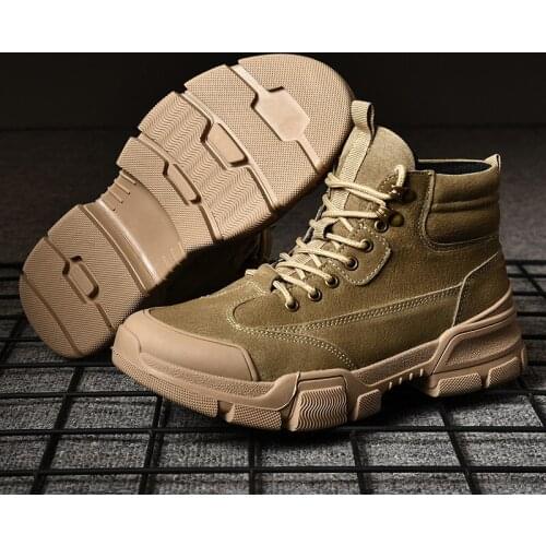 Boots Winter Military leather boots for men Combat bot Infantry tactical boots askeri bot army army shoes erkek ayakkab E18-98