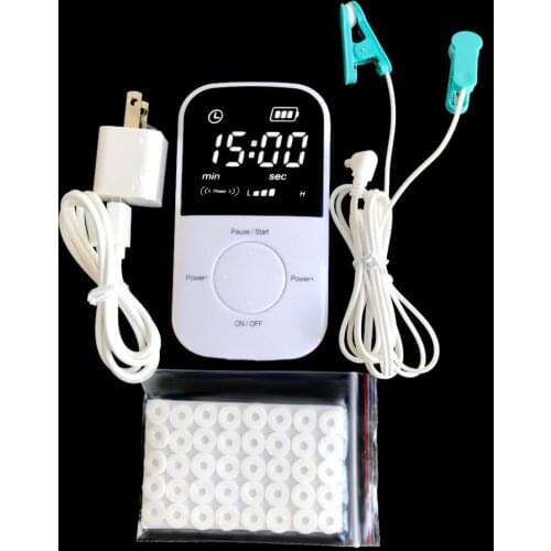 LASPOT Brand 2021 Portable Home Use Insomnia Anxiety Depression Migraine Relief Alpha CES Device for Better Sleep Physiotherapy