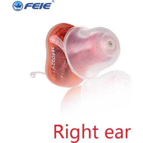 Digital Hearing Aids CIC Invisible Mini Sound Amplifier Voice Enhancer For Elderly/Deafness S-10A 2 Channels Noise Reduction