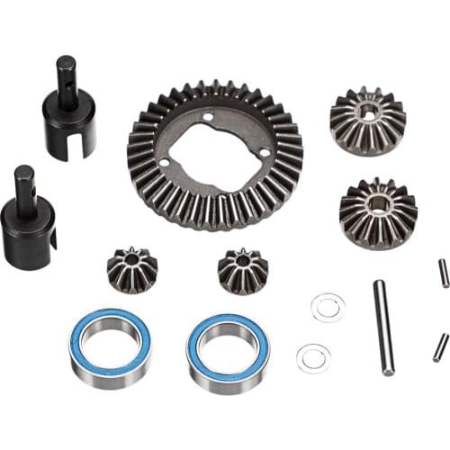 LC Racing 1/14 RC Car Differential Gear + Wheel Axle For EMB-TG RC Car Vehicle Models Parts L6104