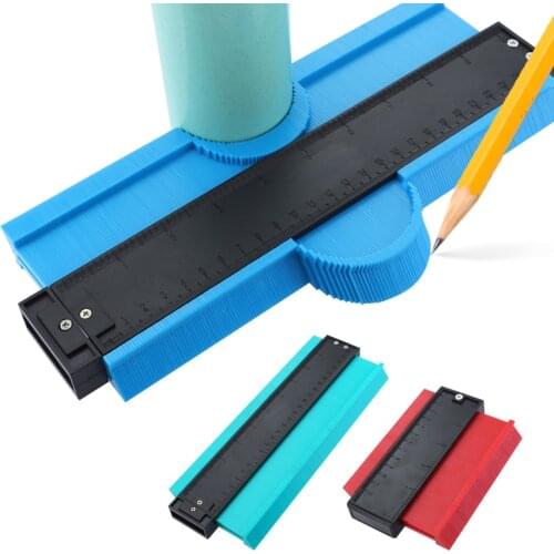 5 inch / 10 inch contour gauge encryption arc measuring ruler metric inch irregular contour ruler profile gauge copying sampler