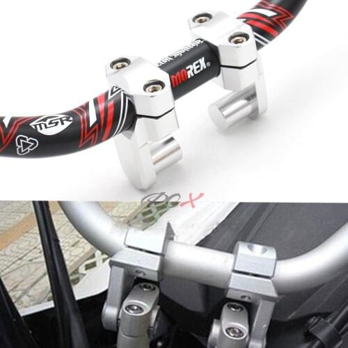Motorcycle Handlebar Riser For 7/8" 22mm 1 1/8" 28mm Bars Clamp for CB300 CB500X CB500F CB1000 CB1100 CB1300 NC750 NC700