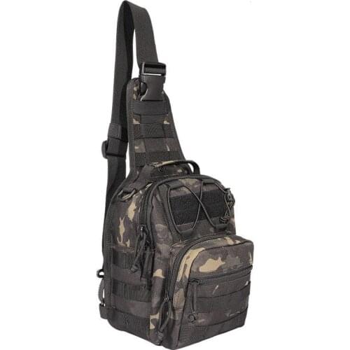 Anti-theft Men Chest Bag Waterproof Chest Pack Travel Personal Pocket Tactical Male Sling Bag Chest Crossbody Bag Pouch