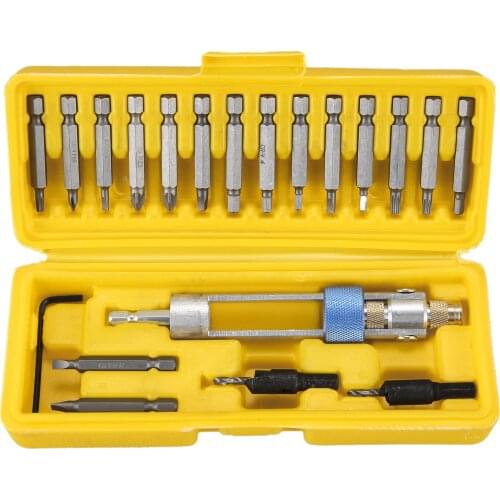 Swap Drill Bit Rotary Tool Kit HSS Screwdriver Flip Drive Half Time Drill Driver Swivel Head Quick-Change Driving Repair Tools