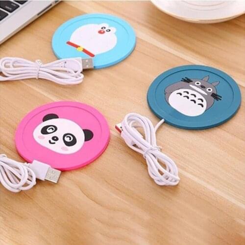 Hot Sale USB Power Suply Office Tea Coffee Cup Mug Mats Pads Warmer Heating Cup Mat Pad Coaster
