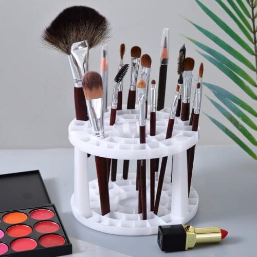 Kids School Desk Pencil Holder for Desk Creative Round Plastic Pencil Holder Brush Pen Collection Storage Stand Set