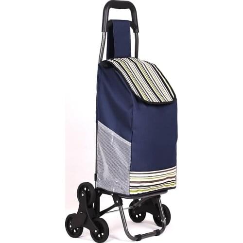 2017 New 6 wheels Detachable shopping cart supermarket the shopping basket folding hand-pulled trolley luggage shopping cart