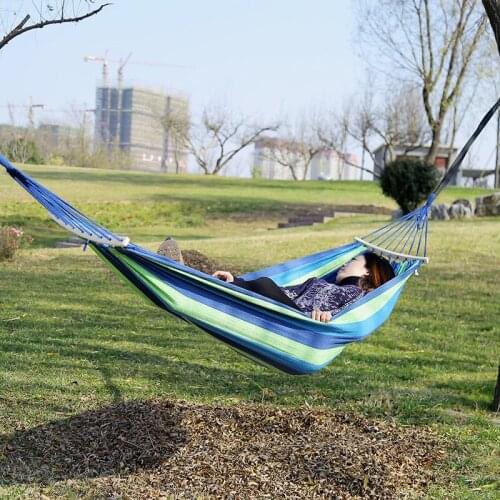 Outdoor Camping Hammock Hanging Hammock Indoor Home Bedroom Hammock Lazy Chair Travel Outdoor Swing Chair Bed Camping Hammocks
