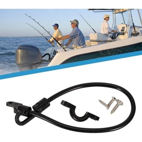 Fishing Rod Strap Fishing Rod Tamer Strap Belt Holder Saver Deck Mount Connector Pole Rack For Kayak Boating Wading Fish