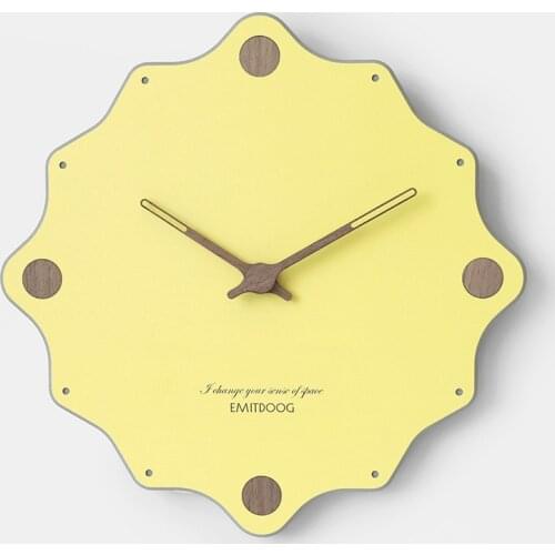 Modern Minimalist Creative Wall Clock Nordic Luxury Living Room Wall Clock Quartz Children Bedroom Klok Watch on The Wall AA50ZB