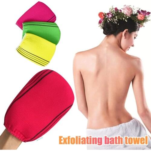 Bath For Peeling Exfoliating Mitt Glove For Shower Scrub Gloves Resistance Body Massage Sponge Wash Skin Moisturizing Foam#dg4