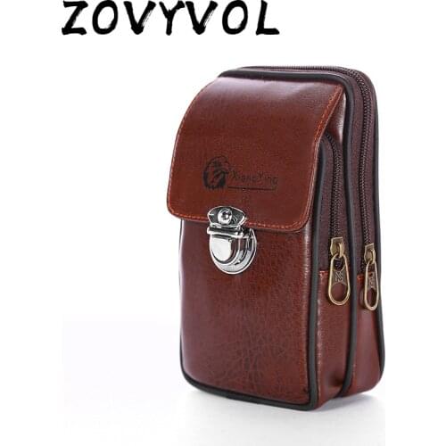 ZOVYVOL Vintage Waist Bags Women Fanny Pack Female Belt Bag Black Geometric Waist Packs Laser Chest Phone Pouch Chest Bag