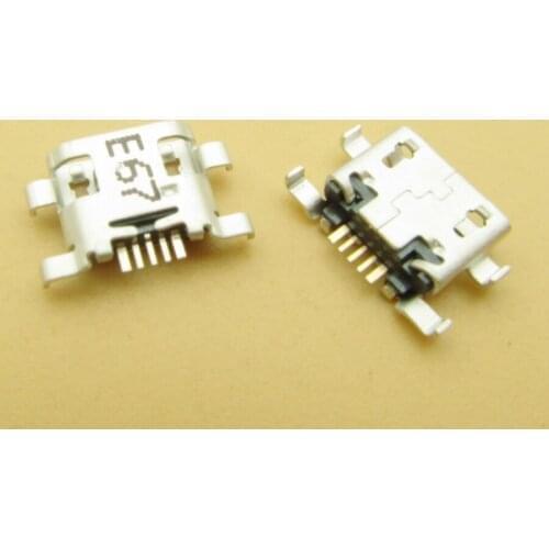 10pcs new charging port micro mini usb jack socket connector plug female for LENOVO A8-50 A5500H A5500 8" TABLET