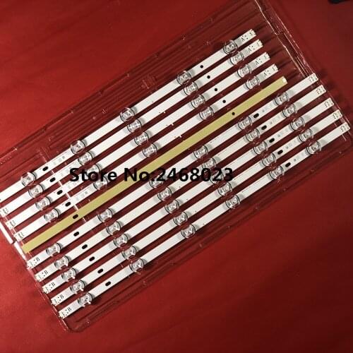 50PCS 1155mm LED Backlight Lamp strip 11leds For LG 55 inch TV Innotek DRT 3.0 55LB561V LG55LF5950 LC550DUE 6916L-1991A 1992A