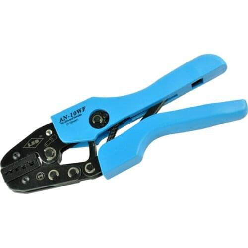 AN-10WF High Quality Hand Crimping Tools for wire-end ferrules 1-10mm2 27-7AWG Ratchet Crimper pliers