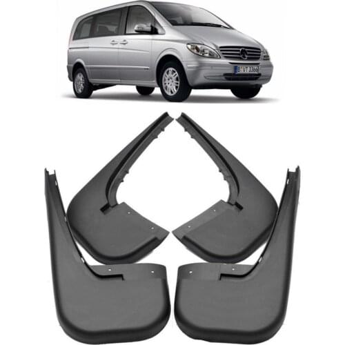 Auto Splash Guards Mud Guards Mud Flaps Fit For 2009 2010 2011 2012 2013 2014 2015 Benz Vito Viano W639 fender 4pcs/set